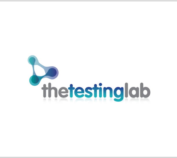 the testing lab logo design