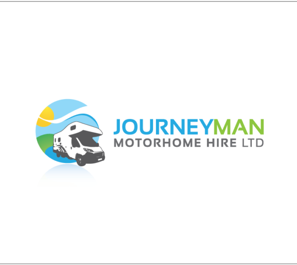 journeyman motorhome hire logo design